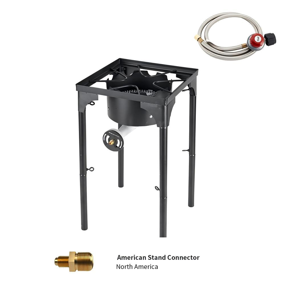 CasaFlame-1-Burner High Pressure with B054 Burner HighTemperture Painting