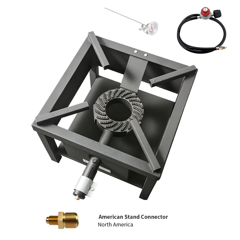 CasaFlame-1-Burner High Pressure with B002 Burner High Temperature Painting