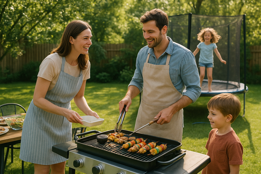 Glad Sunday – The perfect way to start cooking and parent-child interaction in your family's backyard.