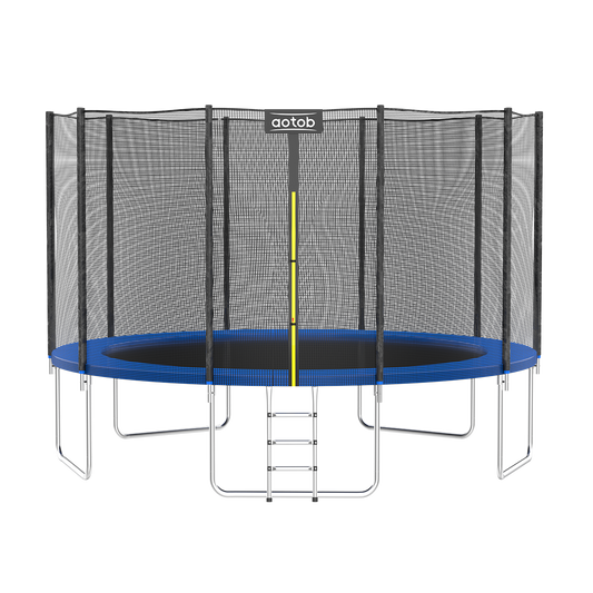 Aotob-14ft Out-Net Round Trampoline