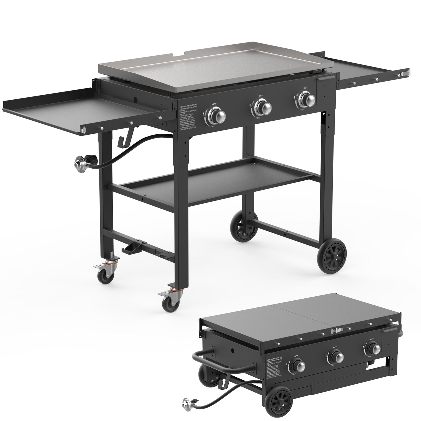 CasaFlame-PROPANE FLAT TOP GRIDDLE